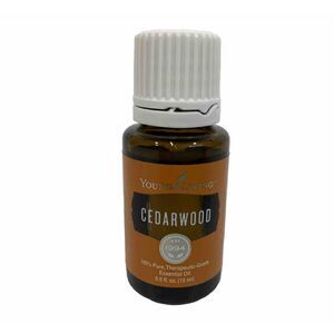 Young Living Essential Oil Cedarwood .5 fl oz 15 ml Free Shipping